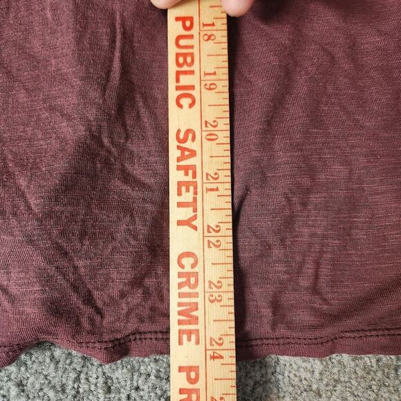 North River Womens Small Loose Tank Top Mauve Flowing Top - Picture 5 of 7